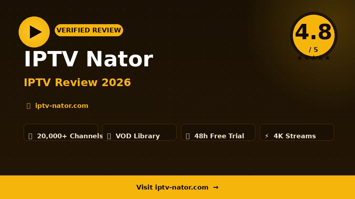 IPTV Nator Review 2026